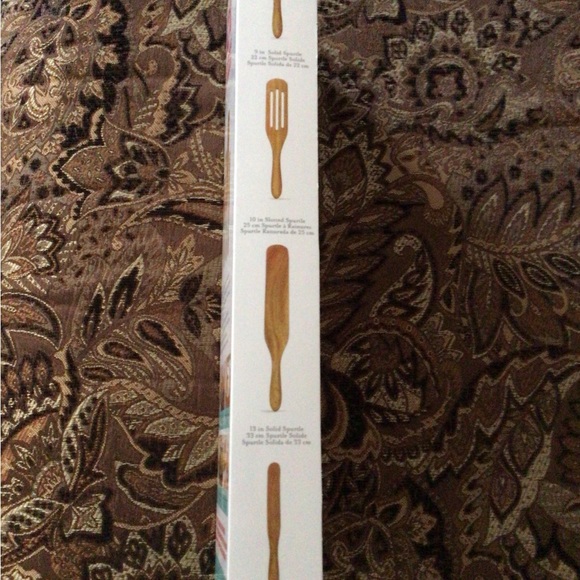 Acacia Wood 4 piece spurtle set - Picture 11 of 11